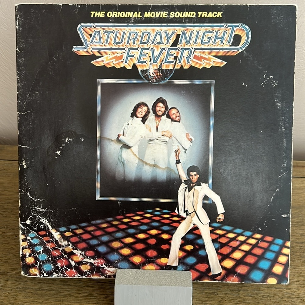 Original 1977 Saturday Night Fever Movie Soundtrack Vinyl - Picture 8 of 13